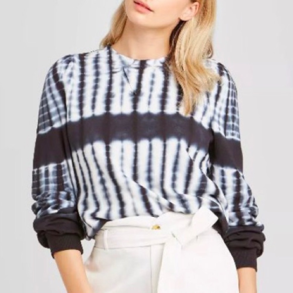 NEW Who What Wear Tie-Dyed Sweater Small